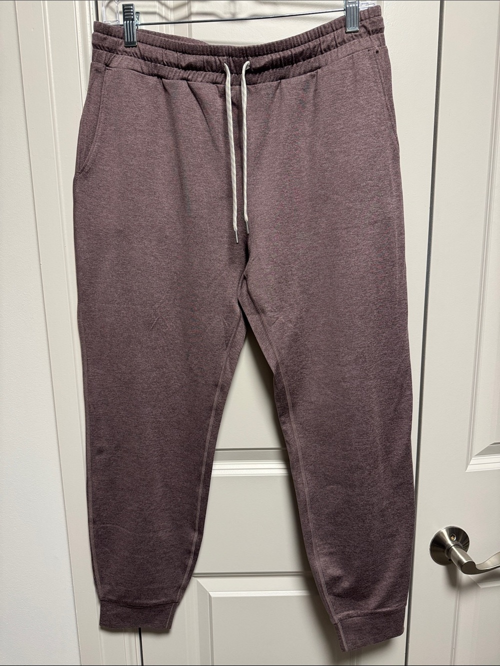 Vuori heathered mauve Drawstring Joggers Size Medium